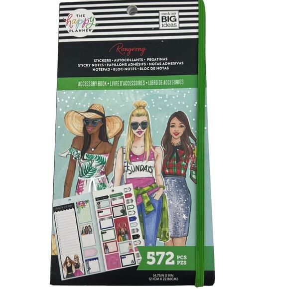 The Happy Planner Rongrong Sticker Book Seasonal Functional - Picture 1 of 3